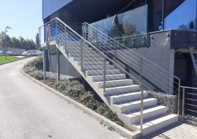 Schodiště Autocentrum Šmucler Plzeň