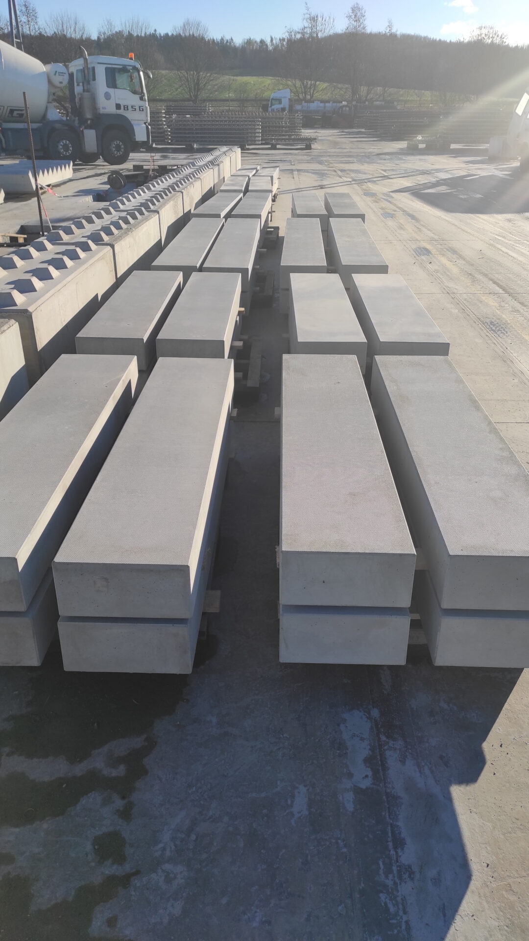 Schodišťové stupně do SRN