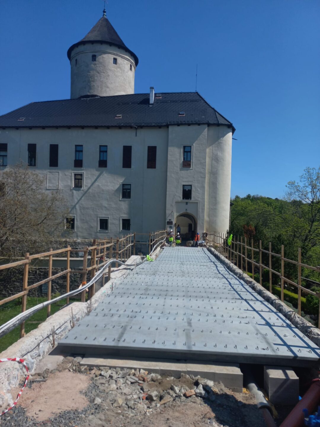 Rychmburk u Skutče UHPC Mostovka